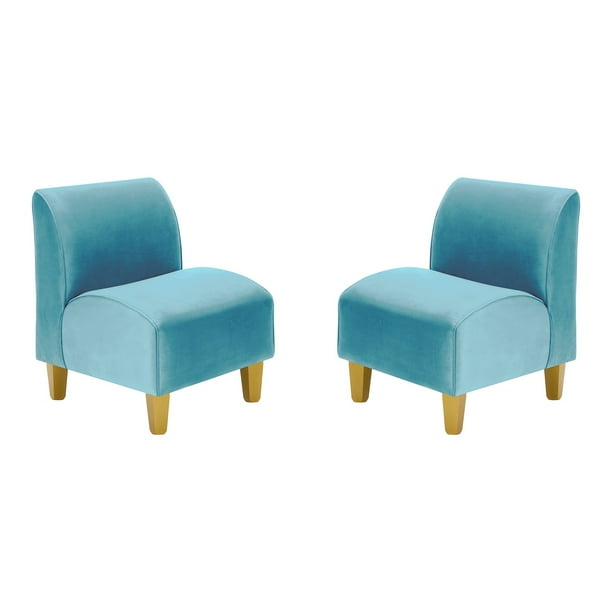 Set Poltrona Soft 1C Felpa 01 Turquesa
