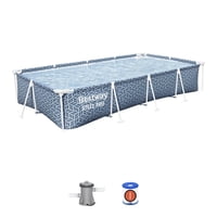 Piscina Bestway Rectangular Steelpro Diseño 3.66Mx2.01Mx66Cm