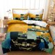thumbnail image 1 of Mosaic Color Bloc Quilt Duvet Cover Set Pillowcase Bedroom Decor3-Piece Bedding Set, 1 of 4