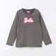 thumbnail image 1 of Polera Manga Larga Niña Logo Gris Barbie, 1 of 3