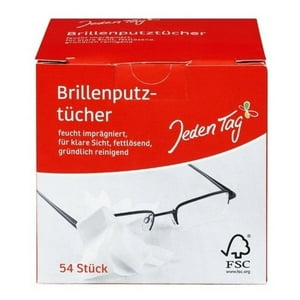 Paños Limpieza De Lentes Jeden Tag 54Unid Rojo