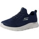 thumbnail image 1 of Zapatillas de caminar Skechers Go Walk Flex slip-on para hombre, azul marino, talla 10.5, 1 of 9