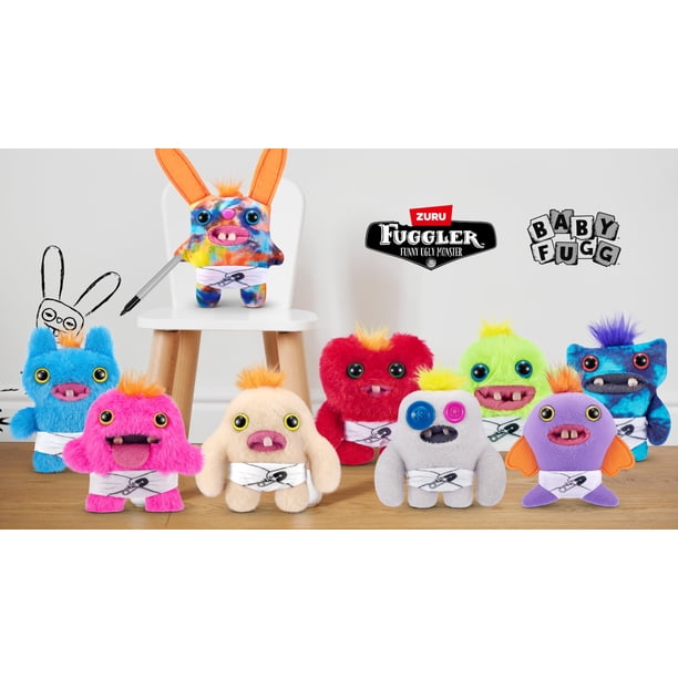 か*主様 Fuggler Baby ぬいぐるみ 9個セット Juguete de peluche Fuggler Baby Fugg Series 3, 3.5 ZURU, paquete
