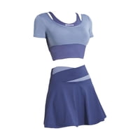 Ioensy - Faldas De Entrenamiento Traje De Manga Corta Ropa Deportiva Faldas De Tenis Para Deportes Fitness