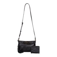 Kenneth Cole - Pack Cartera Eyton + Billetera Abella Negro