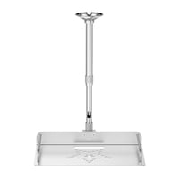 Magideal - Soporte De Techo Del Proyector Con Estante, -Conjunto De Techo, 7.8-15.8 Pulgadas, Altura Ajustable, Universal Para Oficina, Cine En Casa, Dormitorio