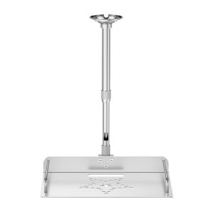 Magideal - Soporte De Techo Del Proyector Con Estante, -Conjunto De Techo, 7.8-15.8 Pulgadas, Altura Ajustable, Universal Para Oficina, Cine En Casa, Dormitorio