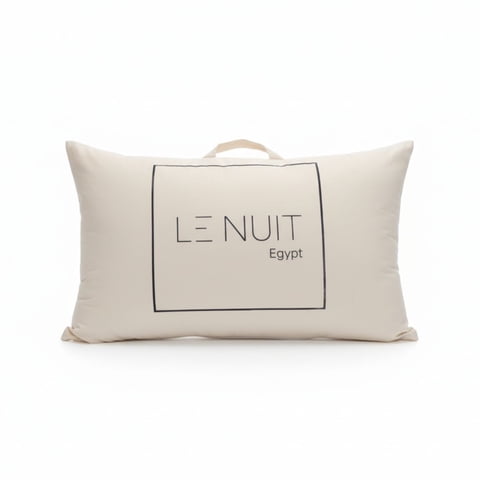Le Nuit - Almohada 1000 Gramos Algodón Egipcio 50X70 Cm Blanco