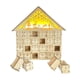 thumbnail image 3 of Casa De Madera CALENDARIO DE ADVILLO LUZ UP FESTIVE FESTIVO CAJA DE TESORO DE HOLIDES DE NAVIDAD, 3 of 3