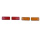 thumbnail image 3 of Reflectores Rectangulares Universales Para Motocicleta ATV Dirt Bike Scooter, 3 of 3