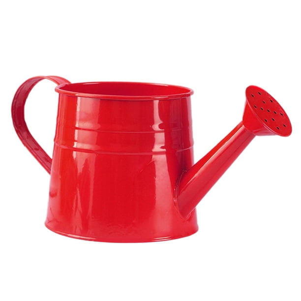 LA CAN de RAGE, Dispositivo de Jardín en Diseño Retro, Portátil, Metal, Plantas de Interior, Rociadores, Rociadores para Jardín, Plantas de Interior Rojo
