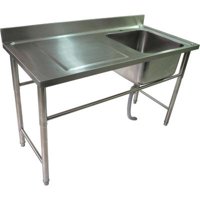 Ecobeck - Lavafondo 1 Tacho Rlf-1 1000, 1000X600X900 Mm Secador Lado Izquierdo