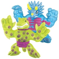 Paquete De Figuras De Acción Heroes Of Goo Jit Zu Dino Rampage Tritops Contra Shredz