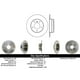 thumbnail image 2 of Disco Freno para auto BMW 318i 1990-2000 Trasero, 2 of 2