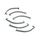 thumbnail image 2 of Screen Clip Four Points Inc Barton Kramer de acero inoxidable, paquete de 6 unidades, 2 of 3
