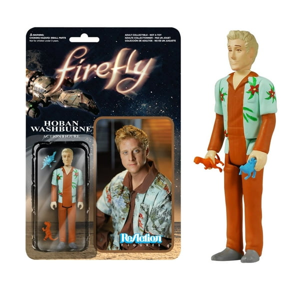 Figura de acción Funko Firefly Hoban Washburne con dinosaurio