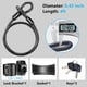 thumbnail image 5 of Candado en U para bicicleta Weogine, arco de 17 mm, cable de 1,5 m, 3 llaves, 5 of 7