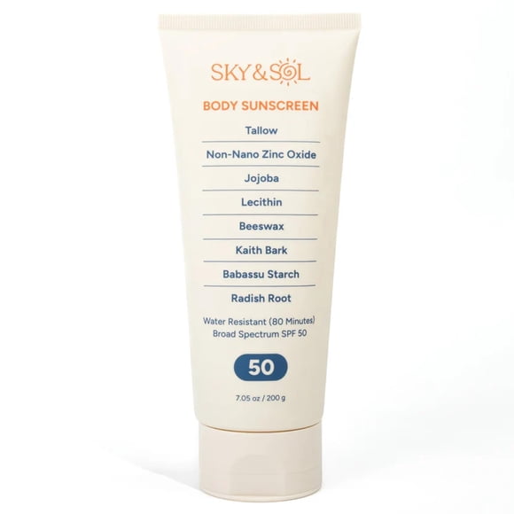 Protector Solar Sky and Sol 200 g SPF 50 Amigable con los Arrecifes