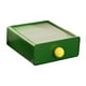 thumbnail image 2 of Caja De Almacenamiento De Mesa, Joyero, Organizador De Escritorio Para Cosméticos, Escuela, Oficina, Verde, 2 of 3