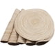 thumbnail image 4 of Juego de 6 manteles redondos trenzados SHACOS para mesa de cocina, 4 of 8
