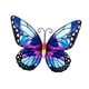 thumbnail image 2 of Mariposas De Metal Decoración De Pared Mariposas De Metal Esculturas Para Cerca Patio Balcón Estilo C, 2 of 5