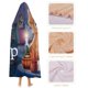 thumbnail image 4 of La Dama y el Vagabundo Manta Capa con Capucha Anti-Bolitas, Manta de Lana Ártica Suave, Manta Portátil de Felpa Ligera y Lujosa, Poncho para Siesta en Casa y Oficina, 100*130cm, 4 of 6
