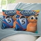 thumbnail image 3 of Turbo Fundas de almohada de terciopelo con tema, regalos de funda de almohada, decoración para el hogar, cojín de lanzar, regalo de cumpleaños para fans y parejas.61*61cm., 3 of 6