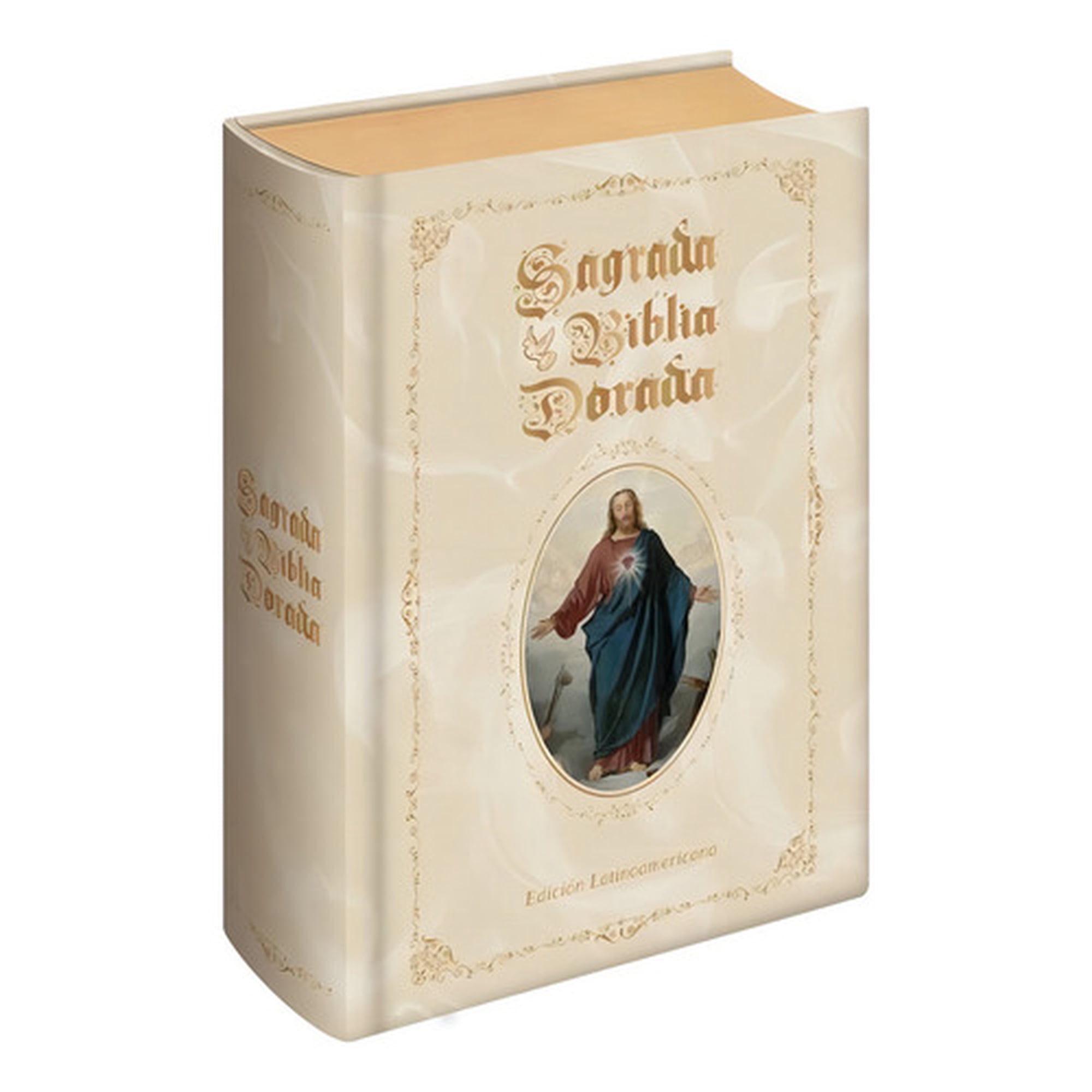 Sagrada Biblia Dorada Mediana (tapa Dura) / Lexus | Lider