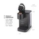 thumbnail image 4 of Cafetera Keurig K-Express Gris Mate de 1 Taza, 4 of 9