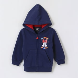 Polerón Escolar Niña Minnie Mouse Azul Marino Disney