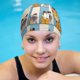thumbnail image 4 of Gorro de Natación de Licra Desmarcar Gato Gruñón, 4 of 6