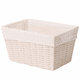 thumbnail image 1 of Canasto Cesta Organizadora Belug  Estilo Ratán Crema, 1 of 5