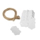thumbnail image 5 of 100x Etiquetas De Papel Etiquetas De Agradecimiento Con Cuerda De 20M DIY Para Cumplea?os Navidad Blanco, 5 of 5