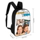 thumbnail image 2 of Juego de Gemelas-theme Backpack, Campus style schoolbag Bookbag with Adjustable Shoulder Straps And Large Zip Compartment, Unisex Travel Bags., 2 of 6