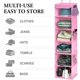 thumbnail image 5 of Organizador colgante rosa de 6 estantes Simple Houseware – 54 cm, 5 of 7