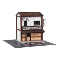 Bothyi - Modelo De Diorama De Garaje De Coche 1/64 Con Iluminación Para Micro Paisaje Hogareño