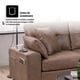 thumbnail image 3 of Sofá Seccional Vik Reversible Café, 3 of 3