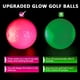 thumbnail image 4 of Pelotas de golf THIODOON que brillan en la oscuridad LED, paquete de 6 (6 colores), 4 of 9