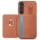 thumbnail image 4 of Funda Billetera Tejida para Samsung Galaxy S23 con Soporte y Tarjetero Marrón, 4 of 4