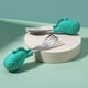 thumbnail image 1 of Make Mealtime Fun and Easy with our 2 Set Baby Toddler Silicone Stainless Steel Spoon Fork Set in a Cute and Gender-Neutral Style, Perfect for Feeding and Cutlery Training, Comes with a Useful Case!, 1 of 5