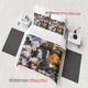 thumbnail image 1 of Levi Creative Collage Pattern Set a Soft and Comfortable Bedding Set Suitable for All Seasons. Ideal for Use in Home Bedrooms or Guest Rooms, 1 of 1