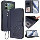 thumbnail image 2 of Infinix Note Edge 5G Funda Billetera con Ranuras para Tarjetas, Azul, 2 of 6
