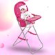 thumbnail image 2 of Silla alta Baby Doll, moderna y colora, para muñecas de 18 pulgadas, 2 of 6