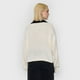 thumbnail image 2 of Sweater Mujer Cuello Polo Bicolor Ecru Corona, 2 of 5