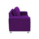 thumbnail image 5 of Sofa Kendy 3c Felpa 12 Morado, 5 of 6