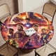 thumbnail image 5 of Avances de Marvel-theme Fitted Round Tablecloths Elastic Edged Table Covers Waterproof Table Cloth for Kitchen Holiday Party Tables Decor 150cm, 5 of 6