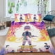 thumbnail image 2 of Jentry Chau vs. El Inframundo Conjunto de sábanas temático, trío de piezas, cómodo y amigable con la piel, diseño único, regalo de decoración para el hogar para familiares, amigos y fans,173cm *218cm, 2 of 6