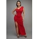 thumbnail image 1 of Vestido con Aberturas y Purpurina, 1 of 5