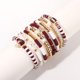 thumbnail image 4 of Pulsera NVENF de fútbol estilo Heishi de arcilla con cuentas elásticas – Pack de 7, 4 of 6