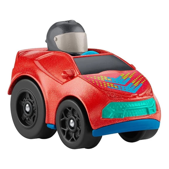 Auto de juguete Fisher-Price Little People Wheelies GMJ20 rojo